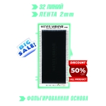 Black eyelash4me " Classic" 32 lines single L New